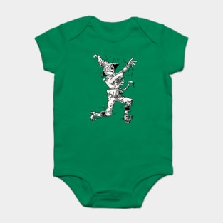 Vintage Wizard of Oz Scarecrow Baby Bodysuit